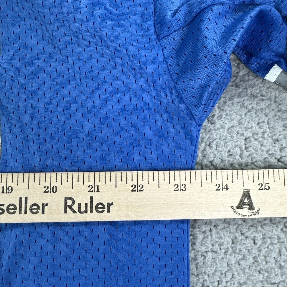 VTG Champion Detroit Lions Barry Sanders Football Jersey Men 52 Blue Made in USA - Picture 4 of 16